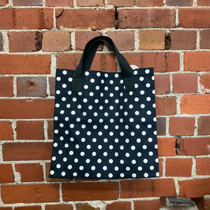 COMME DES GARÇONS BLACK polka dot bag