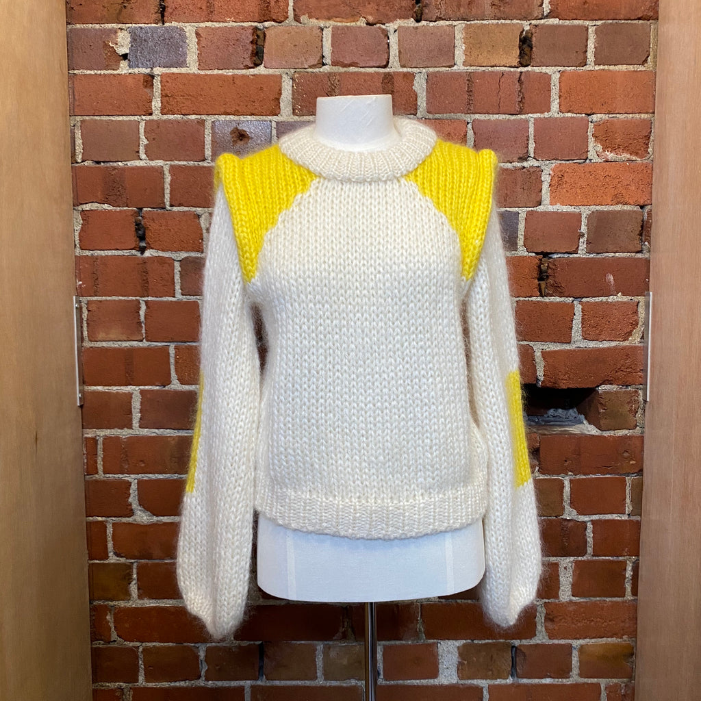 GANNI lambs wool jumper