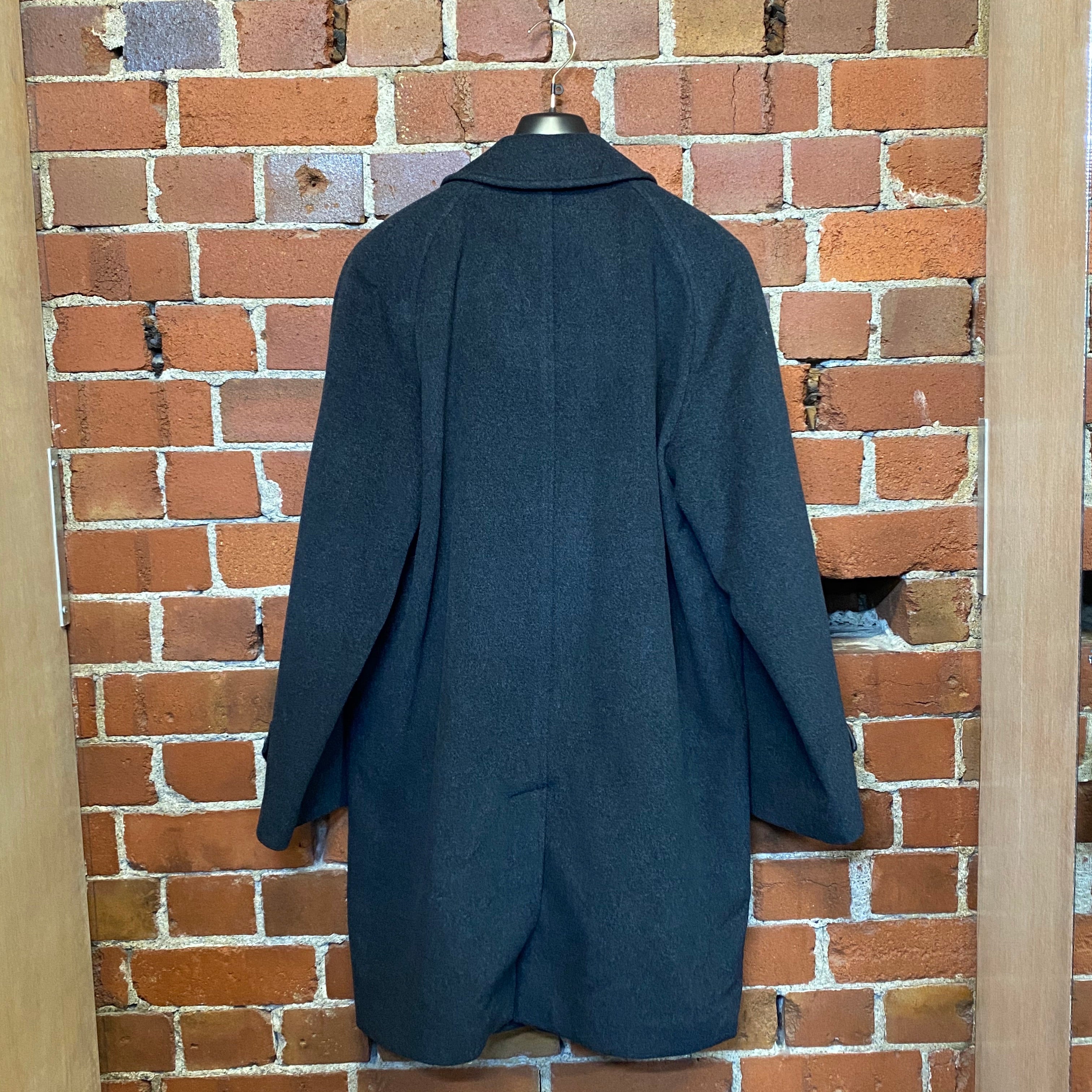 MOSCHINO 1990s Formal not Normal wool coat