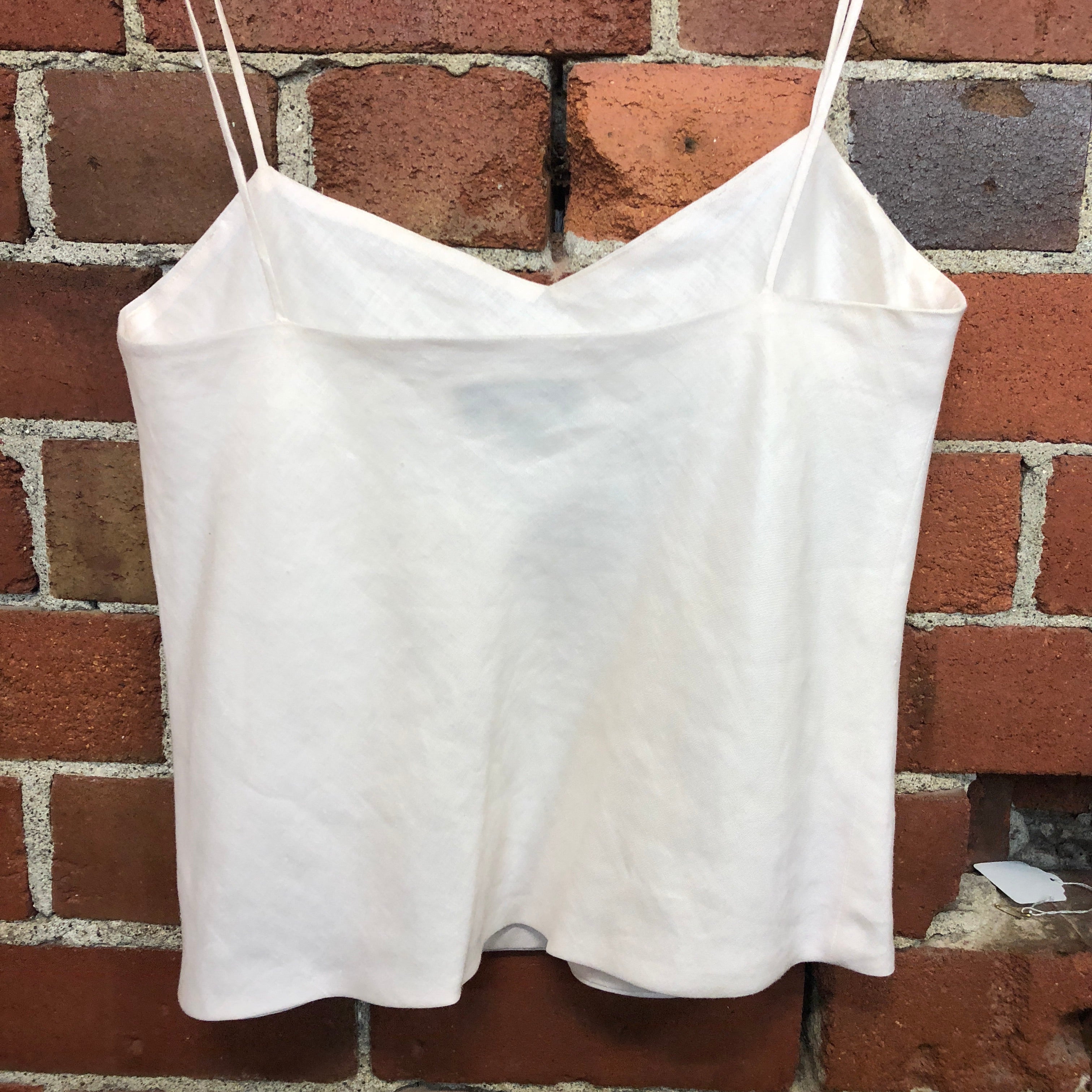 ROSARIA HALL double linen 90s singlet