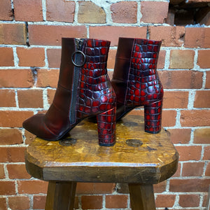 ITALIAN designer leather boots