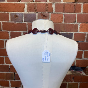 1930s Bakelite disk necklace