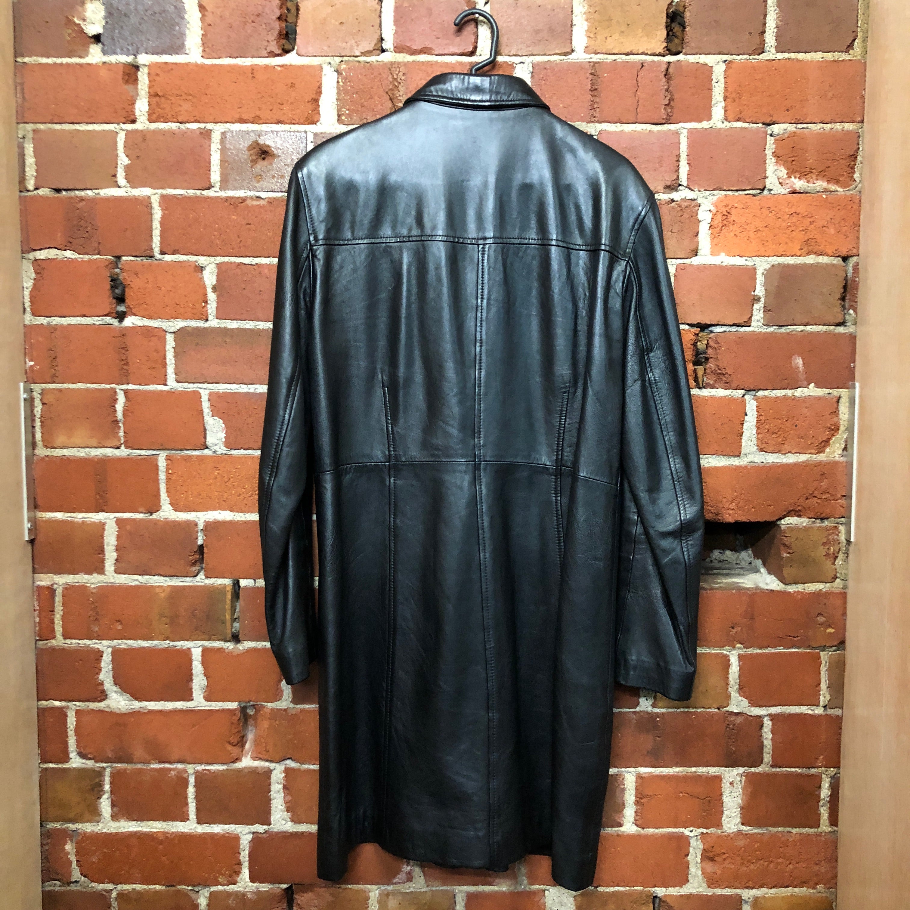 Napa leather coat L