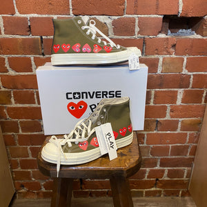 COMME DES GARCONS X CHUCK TAYLORS