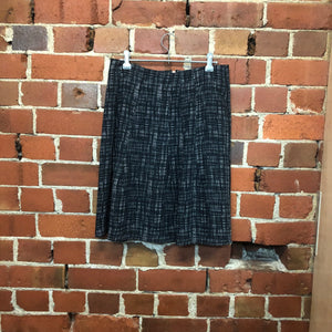 MARNI flared crepe skirt