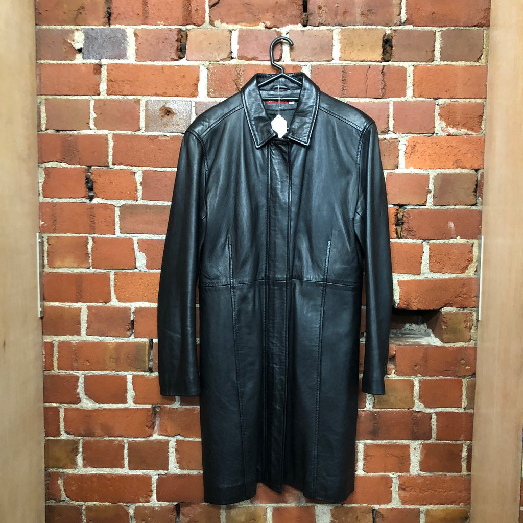 Napa leather coat L