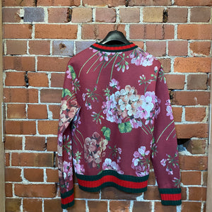 GUCCI 2019 floral and knit jumper