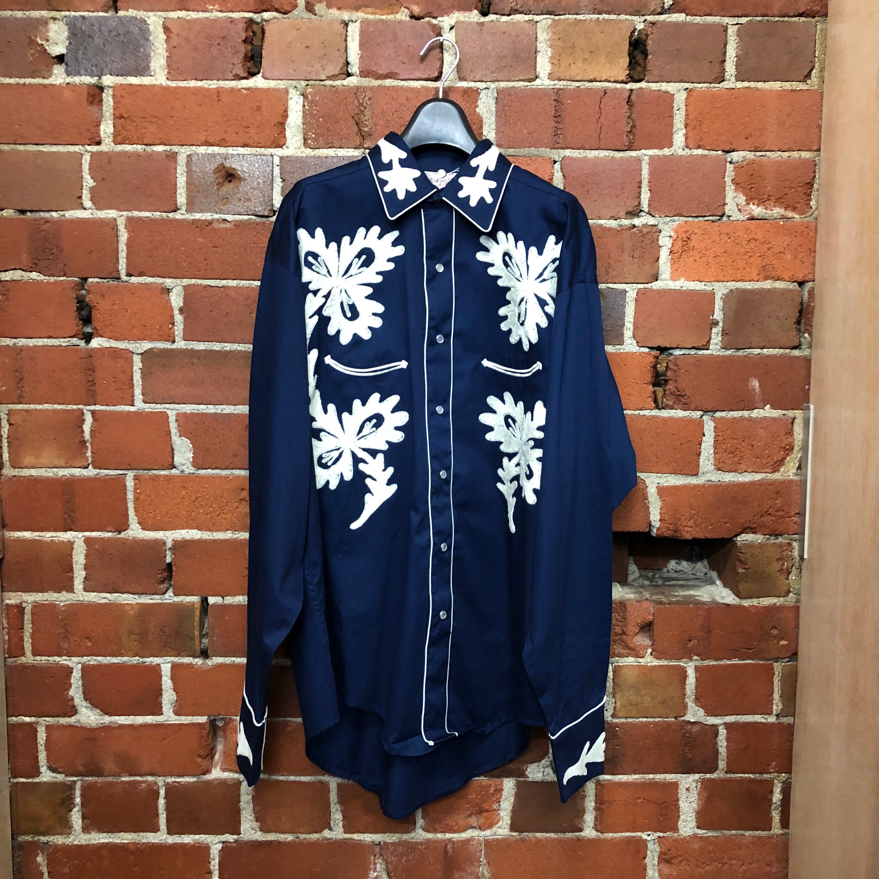 Ultimate embroidered western shirt!