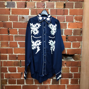 Ultimate embroidered western shirt!