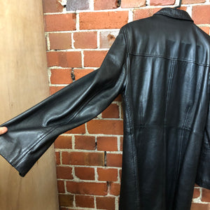 Napa leather coat L