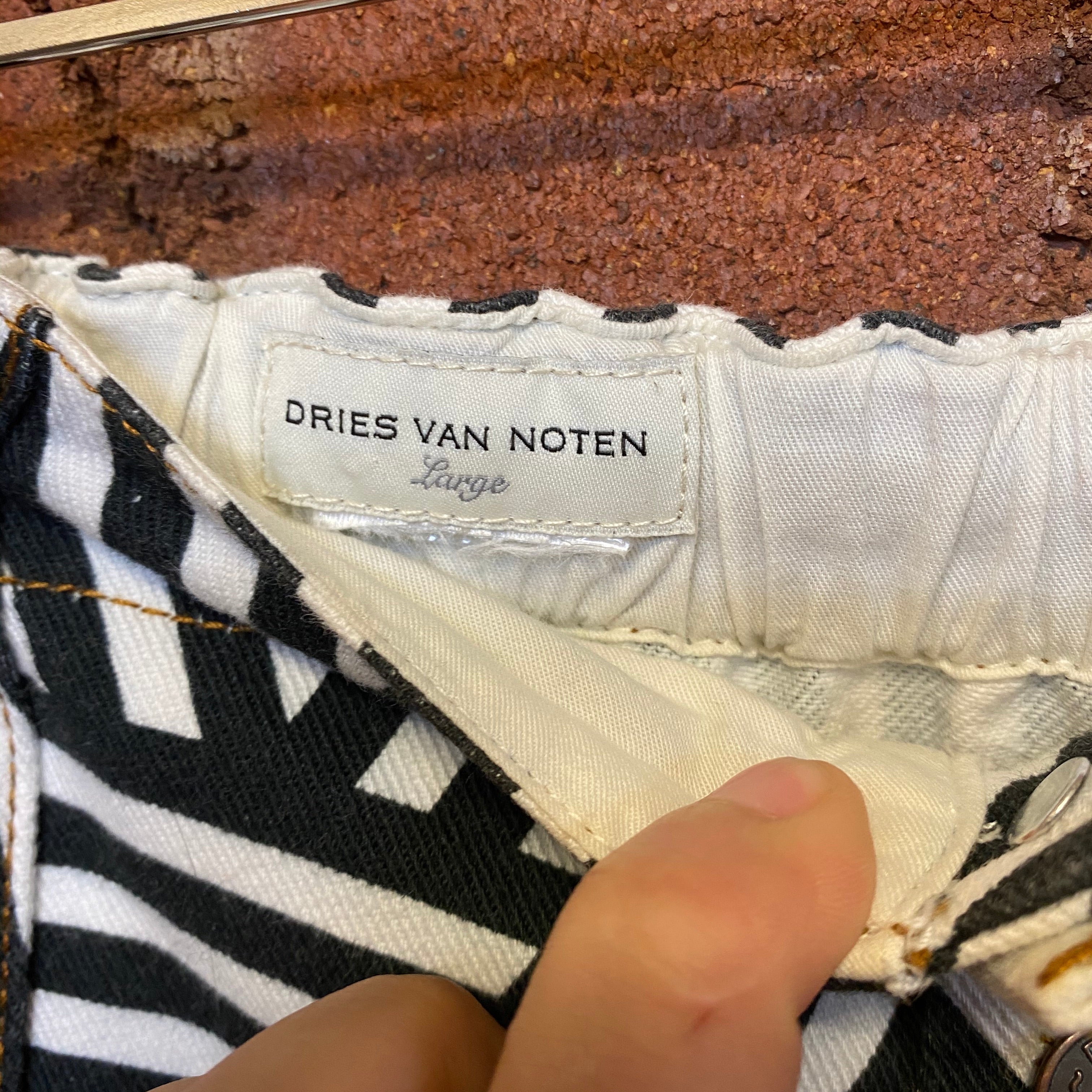 DRIES VAN NOTEN cotton shorts