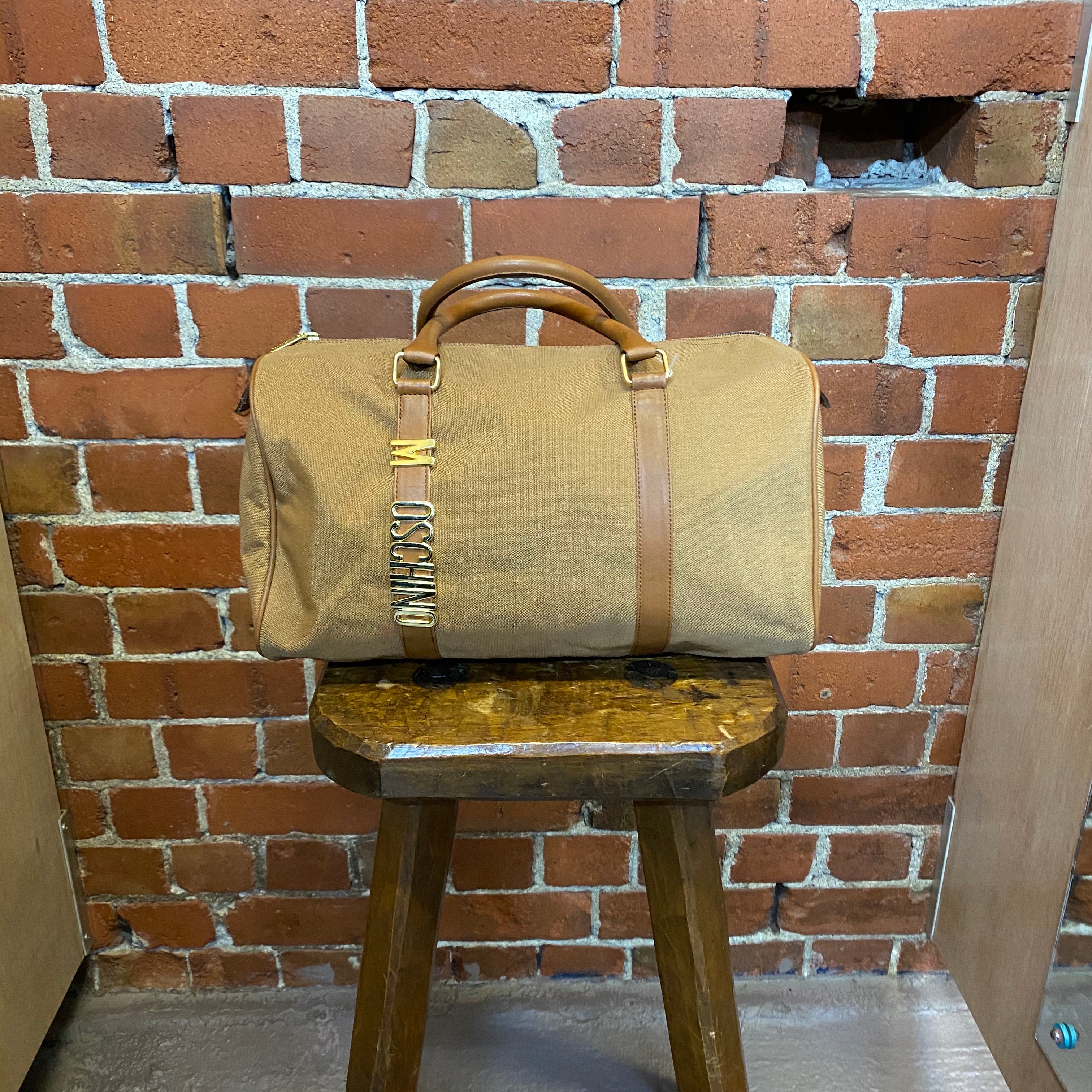 MOSCHINO 1990s carry bag