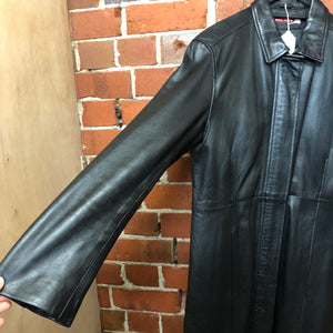 Napa leather coat L