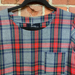 COMME DES GARCONS 1998 tartan school girl dress