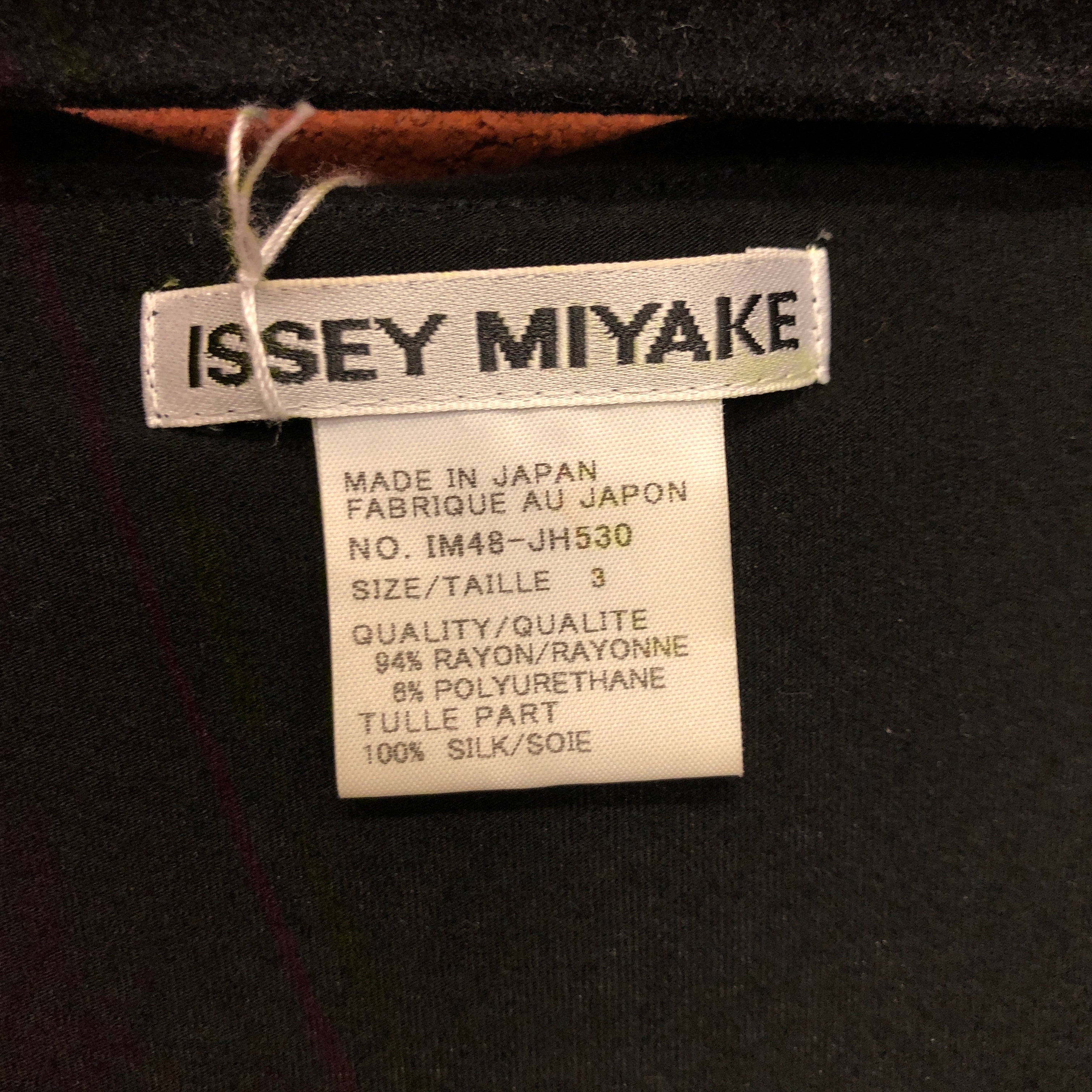ISSEY MIYAKE net gown
