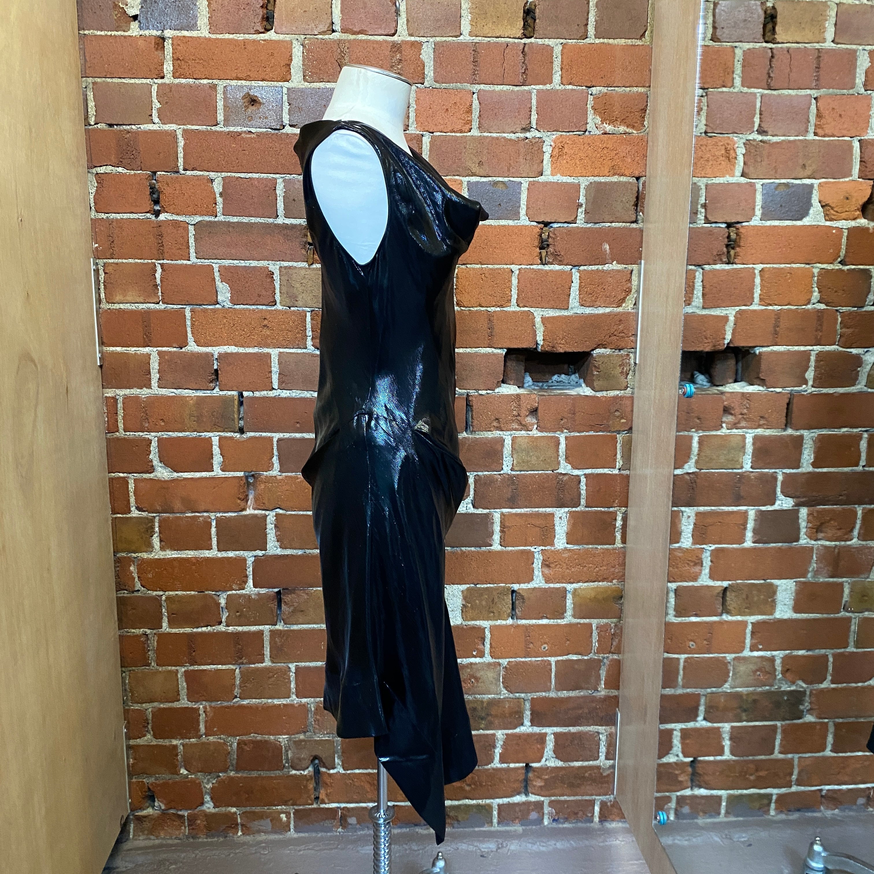 VIVIENNE WESTWOOD silk chain mail dress