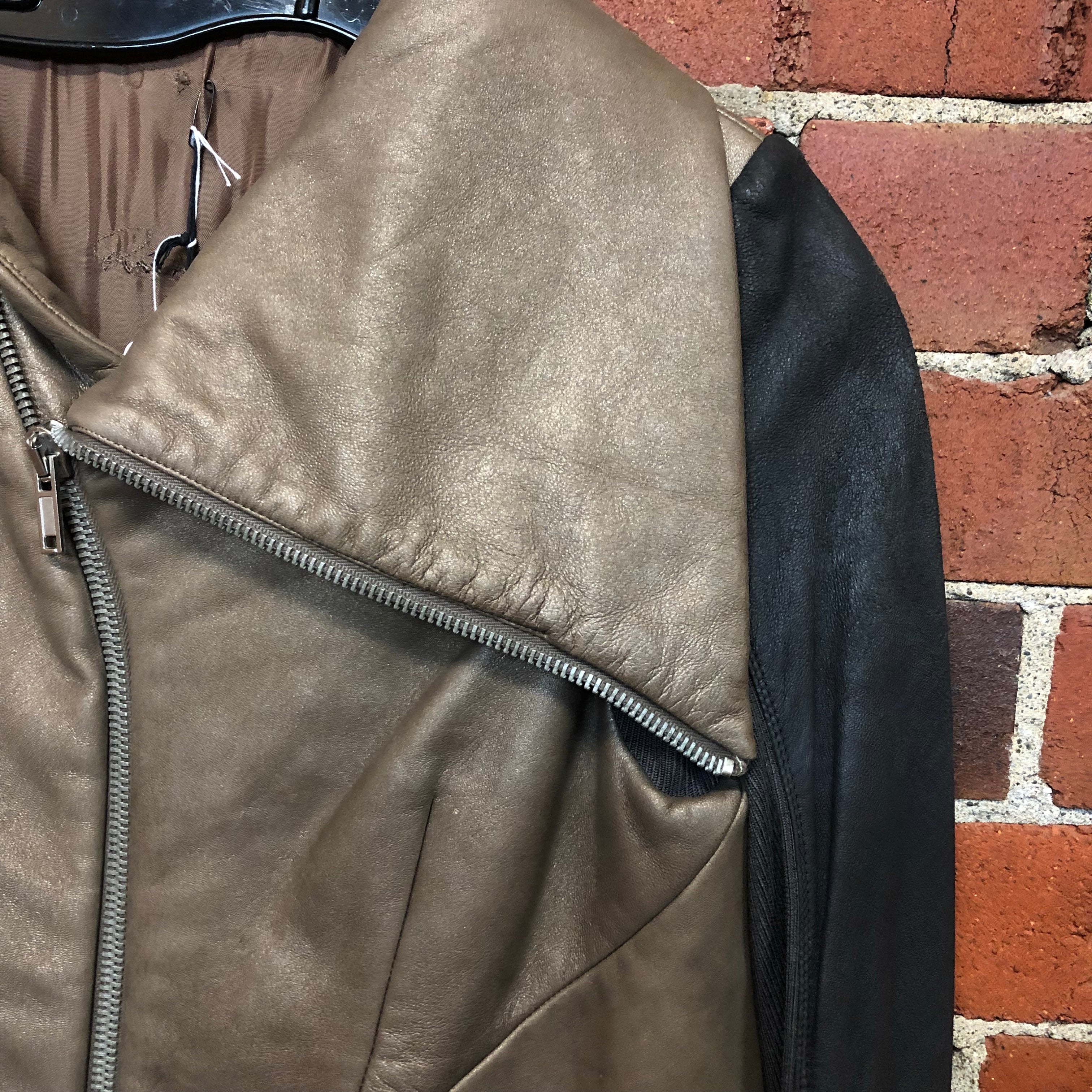 RICK OWENS leather jacket