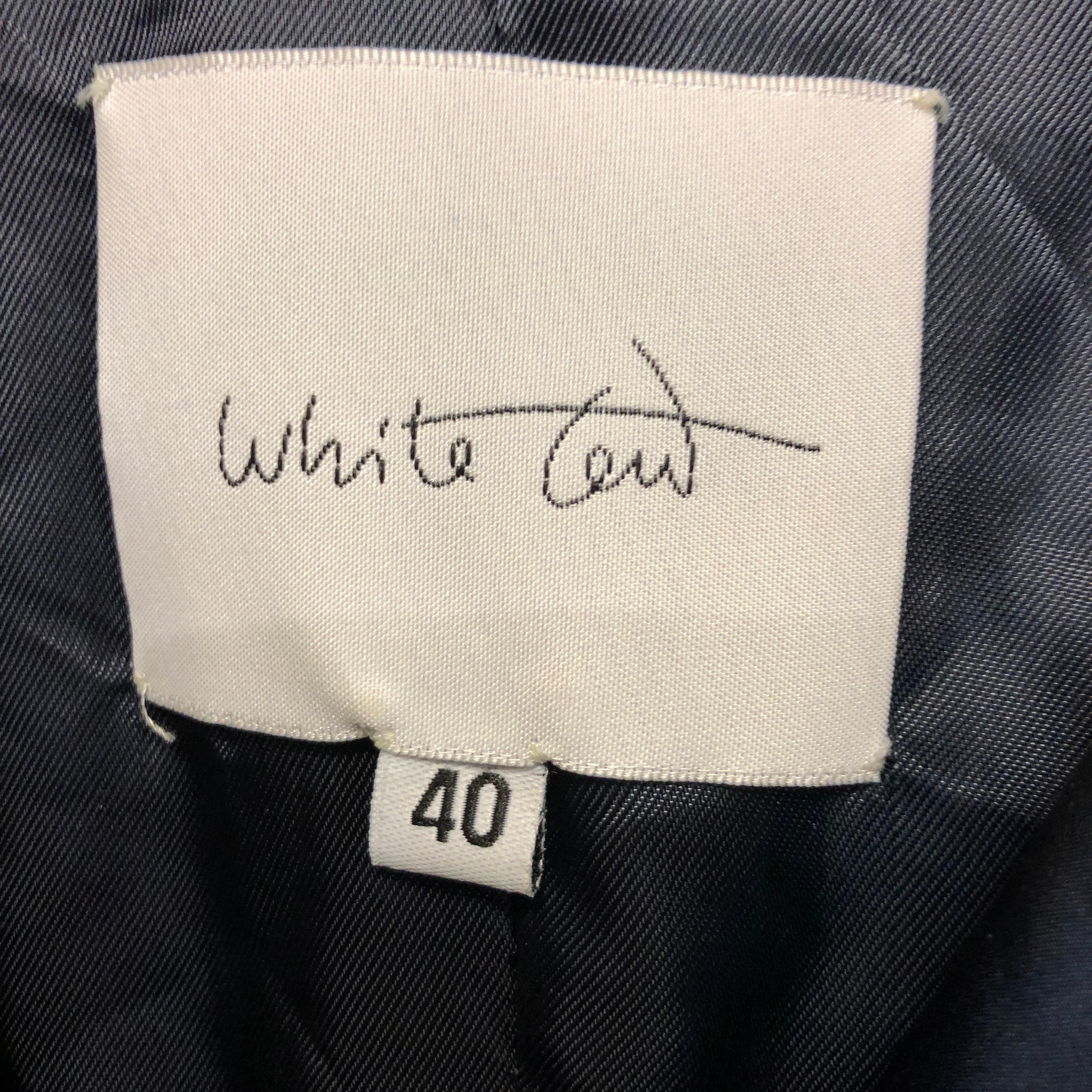 WHITE LABEL nylon coat