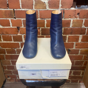 MARTIN MARGIELA navy leather boots 40