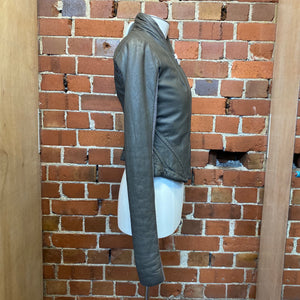 RICK OWENS leather jacket