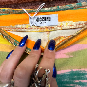 MOSCHINO 2000s painted pants