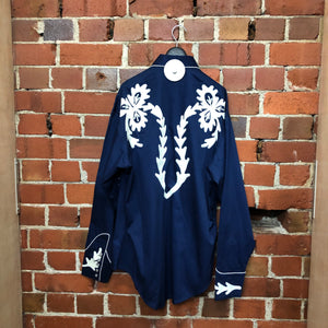 Ultimate embroidered western shirt!