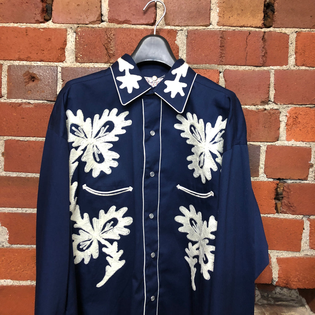 Ultimate embroidered western shirt!