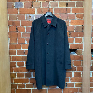MOSCHINO 1990s Formal not Normal wool coat