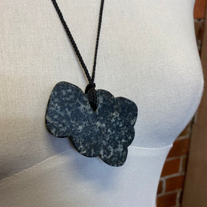 NEIL ADCOCK amphibolite rock tiki necklace