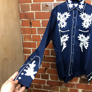 Ultimate embroidered western shirt!