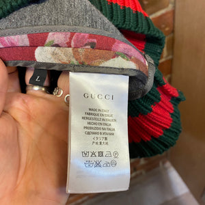 GUCCI 2019 floral and knit jumper