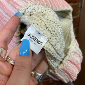 JACQUEMUS oversize knit jumper