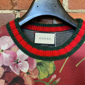 GUCCI 2019 floral and knit jumper