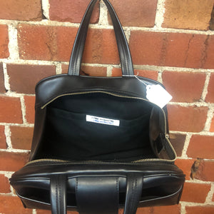 COMME DES GARÇON vinyl handbag