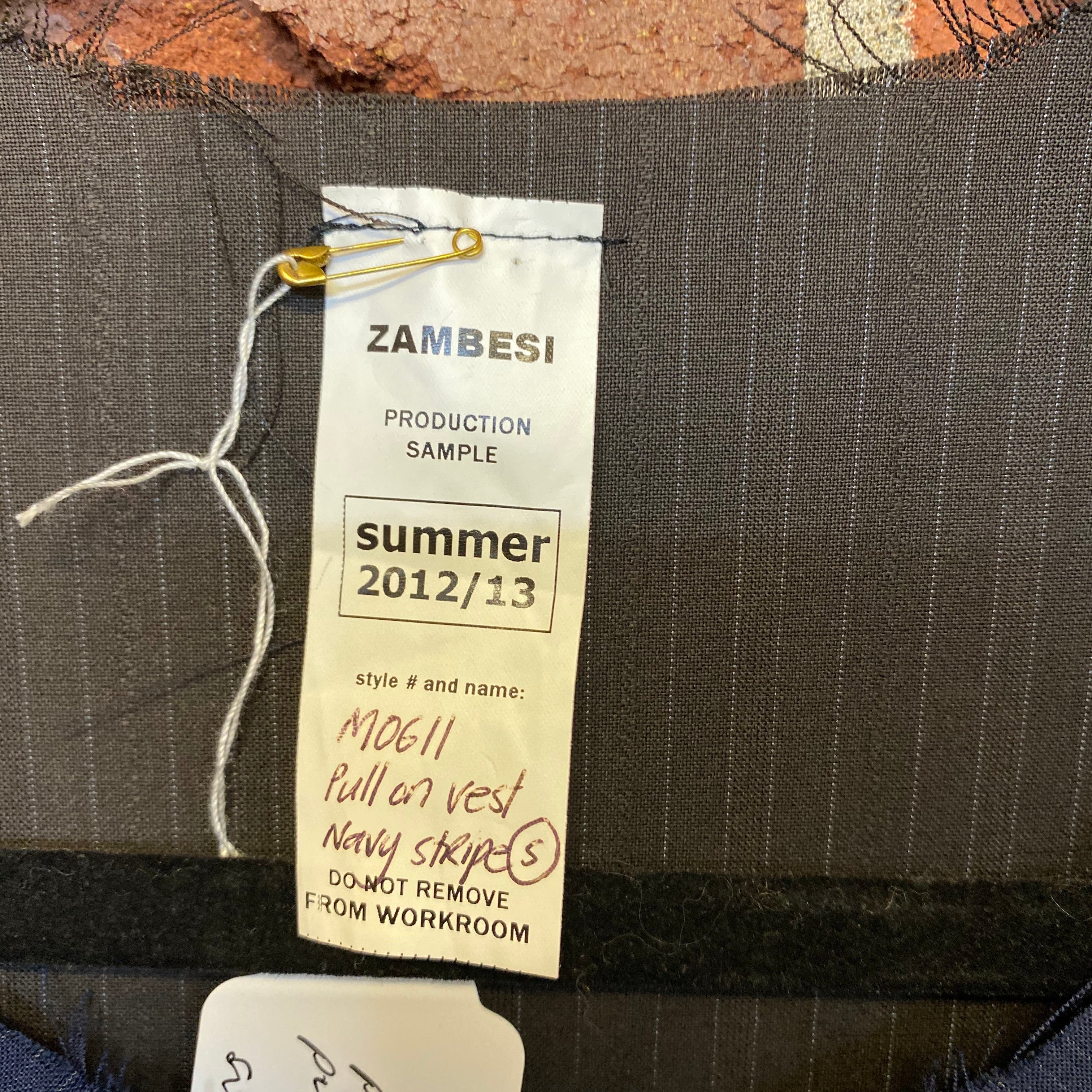 ZAMBESI 2 fabric vest