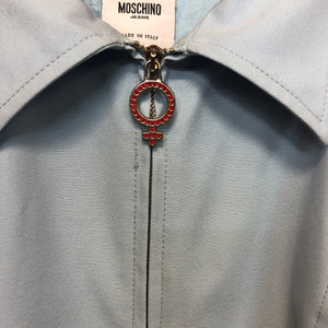 MOSCHINO powder blue 90’s stretch jacket