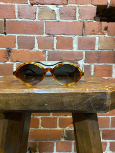 LE SPECS LUXE Havana oval sunglasses