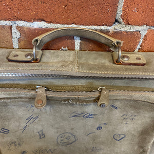 MARTIN MARGIELA “school” leather satchel