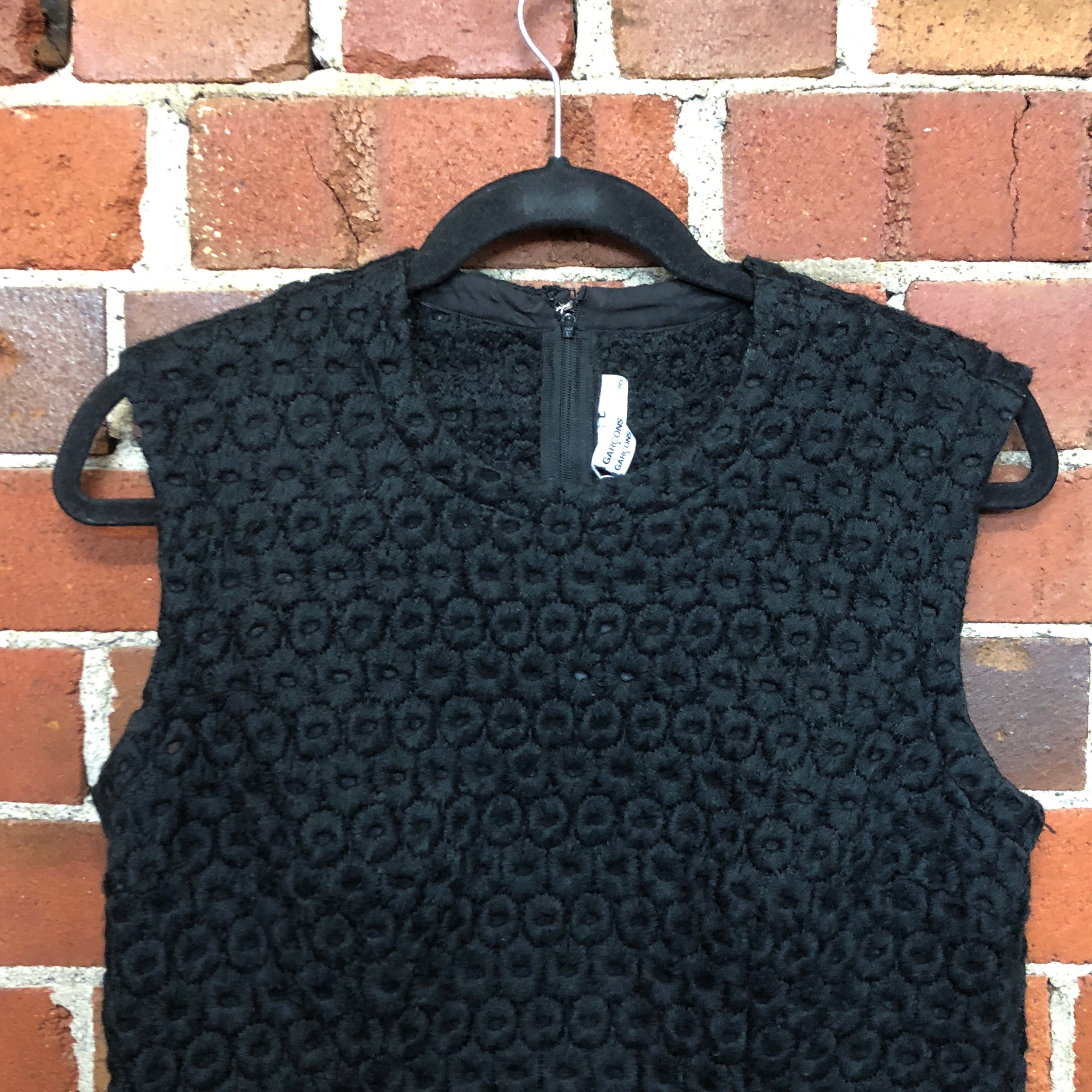 COMME DES GARÇONS wool mix top