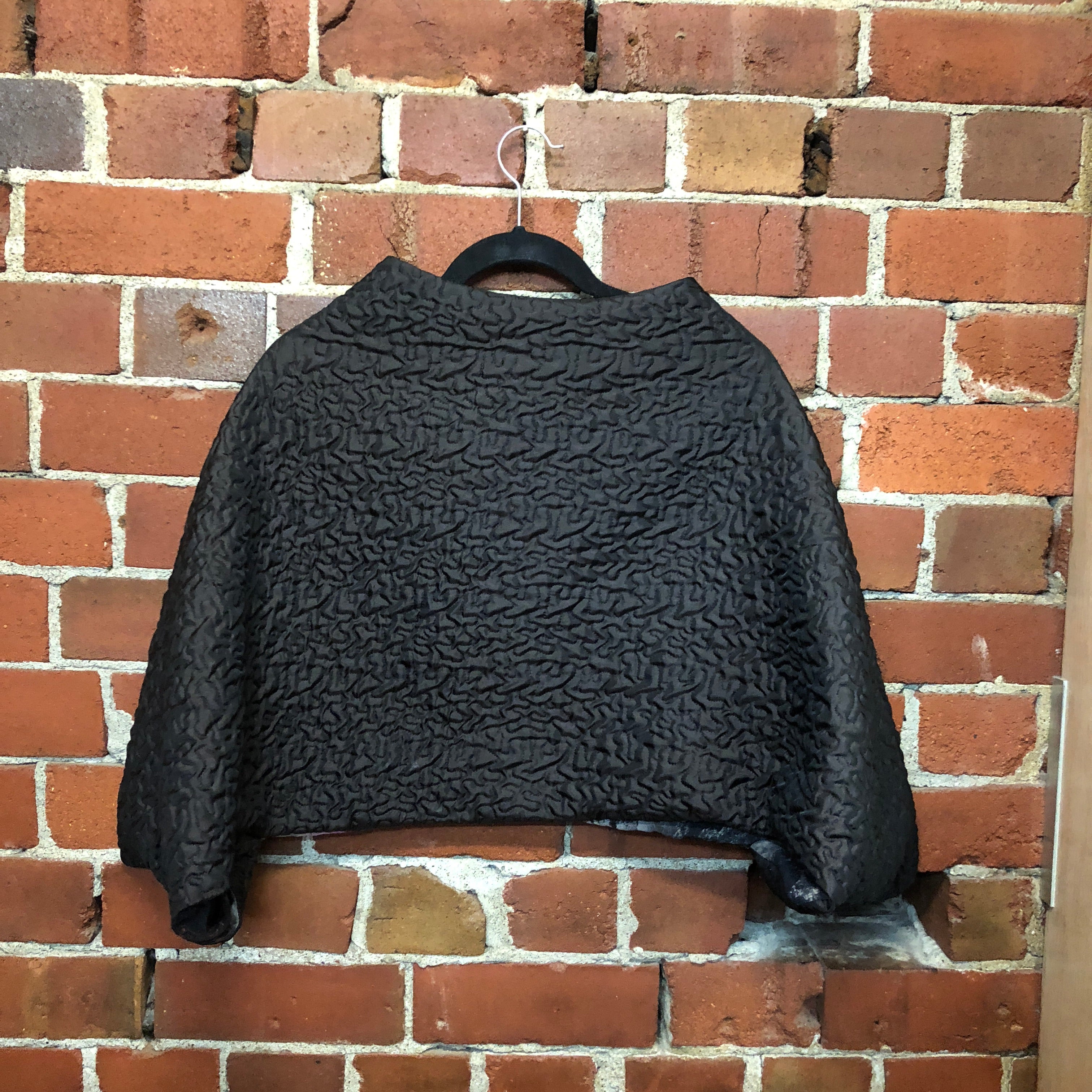 ZAMBESI textured cape jacket