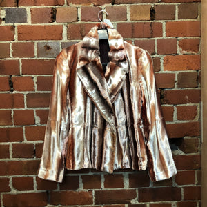 Luxurious KEITH MATHESON faux fur jacket