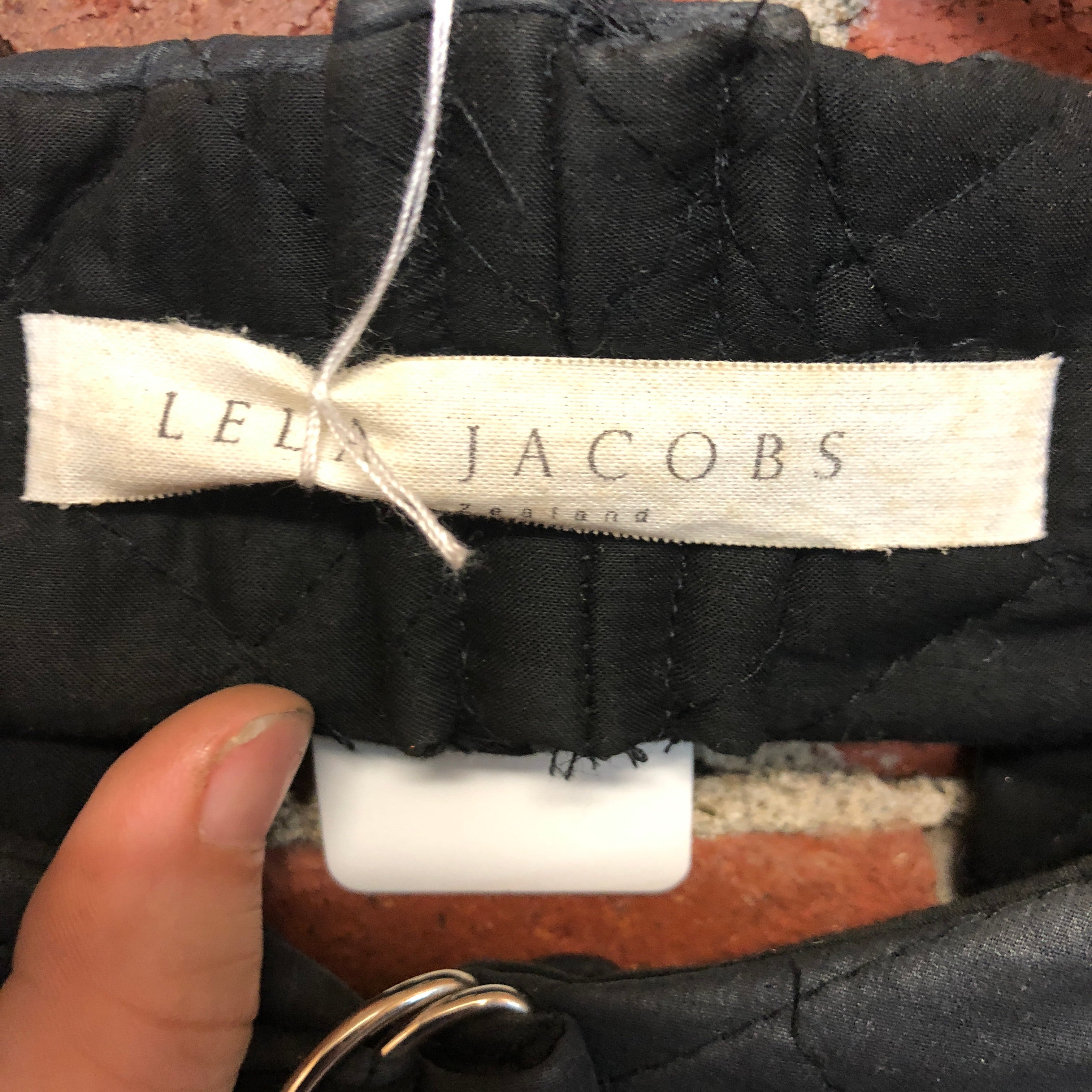 LELA JACOBS custom gloves cape