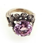 WILLIAM GRIFFITHS Metal Couture Posy Ring