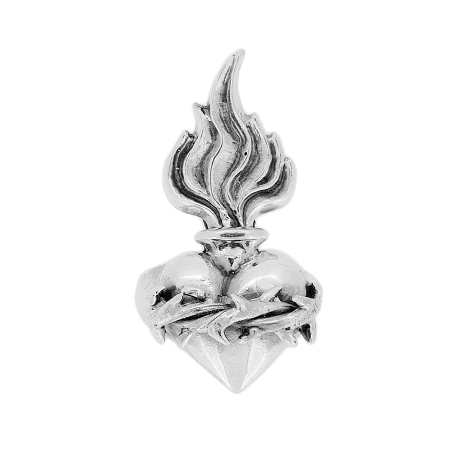 WILLIAM GRIFFITHS Metal Couture Sacred Heart ring